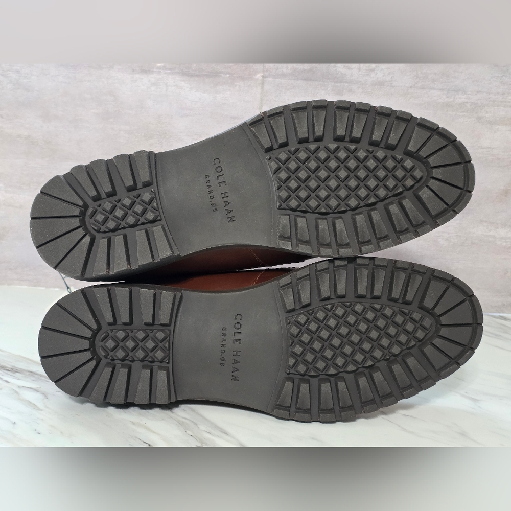 Brown Leather Men's Boots - Picture 6 of 7